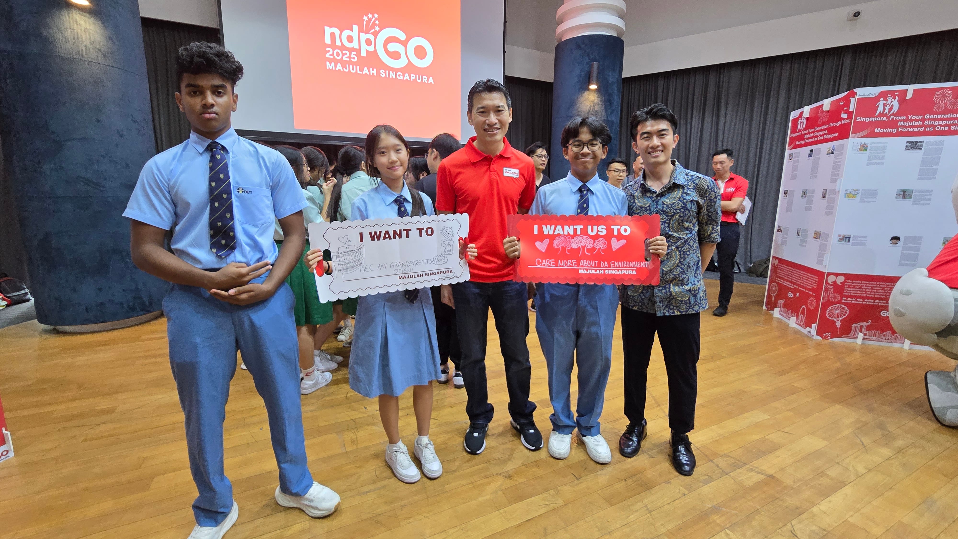 Our Heart for SG 2025 Learning Gallery Artwork presentation